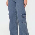 Edikted Deliah Low Rise Cargo Jeans - Size XS Photo 0
