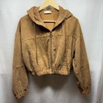 Altar'd State Altar’d State Cropped Corduroy Hoodie Photo 0