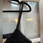 Victoria's Secret Vintage Victoria’s Secret Gold Label Black Lace Crop Camisole Lingerie Size M Photo 3