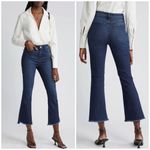 frame denim FRAME Le Crop Mini Boot in Naples Dark Wash Size 29 Photo 1