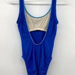 Nike  Swimsuit Womens 8 Used Blue One Piece Photo 13
