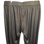 Ashley Stewart Pants Size 22/24 Black and Gold Photo 6