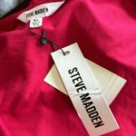 NWT BB Dakota by Steve Madden Sleeveless Belted Jumpsuit RASPBERRY Red Size XL Photo 7