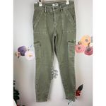 Evereve Olive Green Cargo Pants - Size - 25 Photo 4