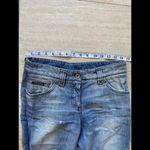 Dolce & Gabbana  Womens Distressed Jeans Blue Size IT 36 Ripped‎ Metal Logo Photo 2