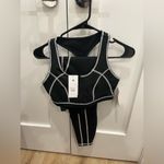 Spiritual Gangster NWT Black and White Vera High Waist Legging Size Small Photo 3