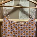 PacSun Cute Pink Soft Crop Top with Small Flower Prints Photo 3