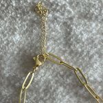 Reworked designer button necklace Gold Photo 3