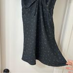 Levi's Delray Short Sleeve Black Floral Mini Dress, Size S Photo 2