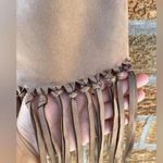 Gracia  Faux Suede Fringed Boho Cut Out Vest medium Photo 7