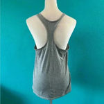 Nike  grey dri fit athletic workout tank top in size large Photo 1