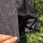 Urban Outfitters NWT Midnight Shimmer Short Skirt in Black Photo 2