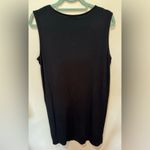 Eileen Fisher ‎ Double Front Stretch Viscose Jersey Knit Tank Dress Sz M Photo 6