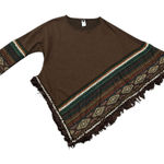 MultiSac MULTIPLES fringe sweater poncho Photo 0
