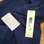 Eliza J  Women’s 12 Blue Sleeveless Midi Dress Ruffle Cocktail Party Wedding New Photo 9