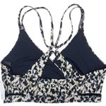 Core 10 strappy surplice leopard print yoga/ sports bra women Size Medium Photo 1