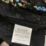 Modcloth  Shimmering Black Floral Dramatic Depths Velvet Short Sleeve Dress XL Photo 9