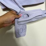 Gymshark  Light Purple Vital Seamless Long Sleeve Crop Top Small Photo 4