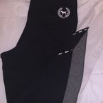 PINK - Victoria's Secret PINK Victoria’s Secret Black Cotten Leggings Photo 0