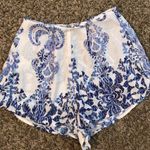 Show Me Your Mumu Sawyer blue-white shorts Photo 5