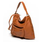Laggo Joyce Hobo Leather Bag in British Tan NWOT Brown Photo 1