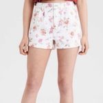 American Eagle  Mom High Rise Floral Shorts Photo 7