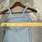 Old Navy Garage Fitted Rib Knit Maxi Dress Sz  XS Low Back Stretch Slit Resort Beach Sexy Photo 11