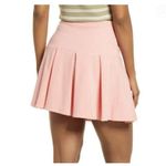 BP . Pleated Tennis Mini Skirt XSMALL Pink Pudding Photo 5