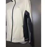 Ralph Lauren Lauren Jacket Womens Small White Gray Hooded Full Zip Activewear Photo 2