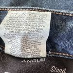 Lee  Womens SZ 14S SHORT Straight Leg Jeans Mid-Rise Pockets Zip-Fly Stretch Blue Photo 9