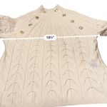 Maje RTR Marnety Button Cable Knit Long Sleeve Button Detail Sweater Sz 1 (S) Photo 13