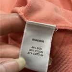 Pendleton women’s Pink Boxy Blouse size large silk blend Photo 13