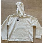 Adidas White SLCT Hood Sweatshirt Casual Comfort Loungewear Size S Photo 3
