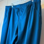 Under Armour Crop Women's Blue Athletic Jogger Pants Loose Fit Pockets Small Photo 3