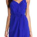 Yumi Kim Jayne Silk Mini Dress in Dodger Blue Women’s Size Small ($198) Revolve Photo 0