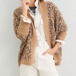 Anthropologie Luxurious Akemi + Kin “Hadley” Cropped Knit Kimono — OS Photo 1