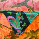Roxy surf y2k vintage 2000s paisley print bikini bottoms Photo 4