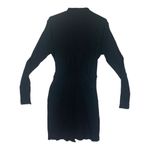 Lovers + Friends  womens xl black mini dress tie waist long sleeve casual gisele Photo 4