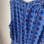Banana Republic Floral Tiered Tile Print Ruffle Mini Dress Photo 5