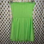 SheIn green strapless dress with shorts size S Photo 2