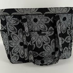 Vera Bradley 🤍HP🤍 Large Black and White Flower Tote Bag Photo 0
