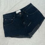 One Teaspoon NWT‎  Cheeky Cut Off Denim Shorts Dark Wash Size 29 Photo 2