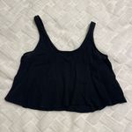 Decree  Black Embellished Crop Tank Top Photo 1