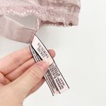 Victoria's Secret  VS Dream Angels Plunge Crushed Velvet Lace Bralette Size S Pink Photo 3