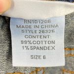 Soft Surroundings Blue Dark Wash Faux Leather Tuxedo Side Stripe Skinny Jeans Photo 5