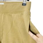 Aritzia Tna Cozy AF Joggers Women’s Size XS Gold Mustard Fleece Pull On Tapered Photo 7