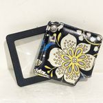 Vera Bradley  Blue Black Printed Magnifier Compact Photo 1