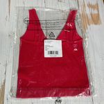 Free People Solid Rib Brami Cherry Size XS/Small Photo 3