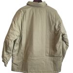 BP Coat Women L Tan Collared Neck‎ Long Sleeve Button Up Pockets Warm Cozy NWT Size L Photo 2