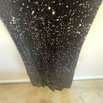 Faeriesty Women Long Dress Mermaid‎ Black Sequin Xl Velvet Sweetheart Neckline Photo 2